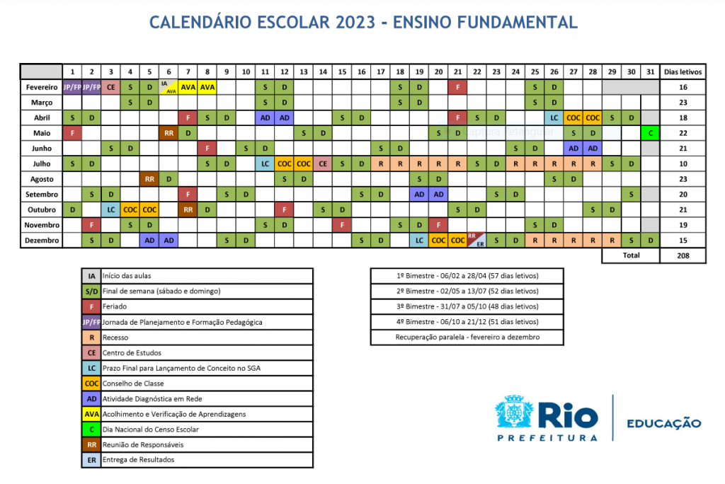 Calend Rios Escolares Secretaria Municipal De Educa O